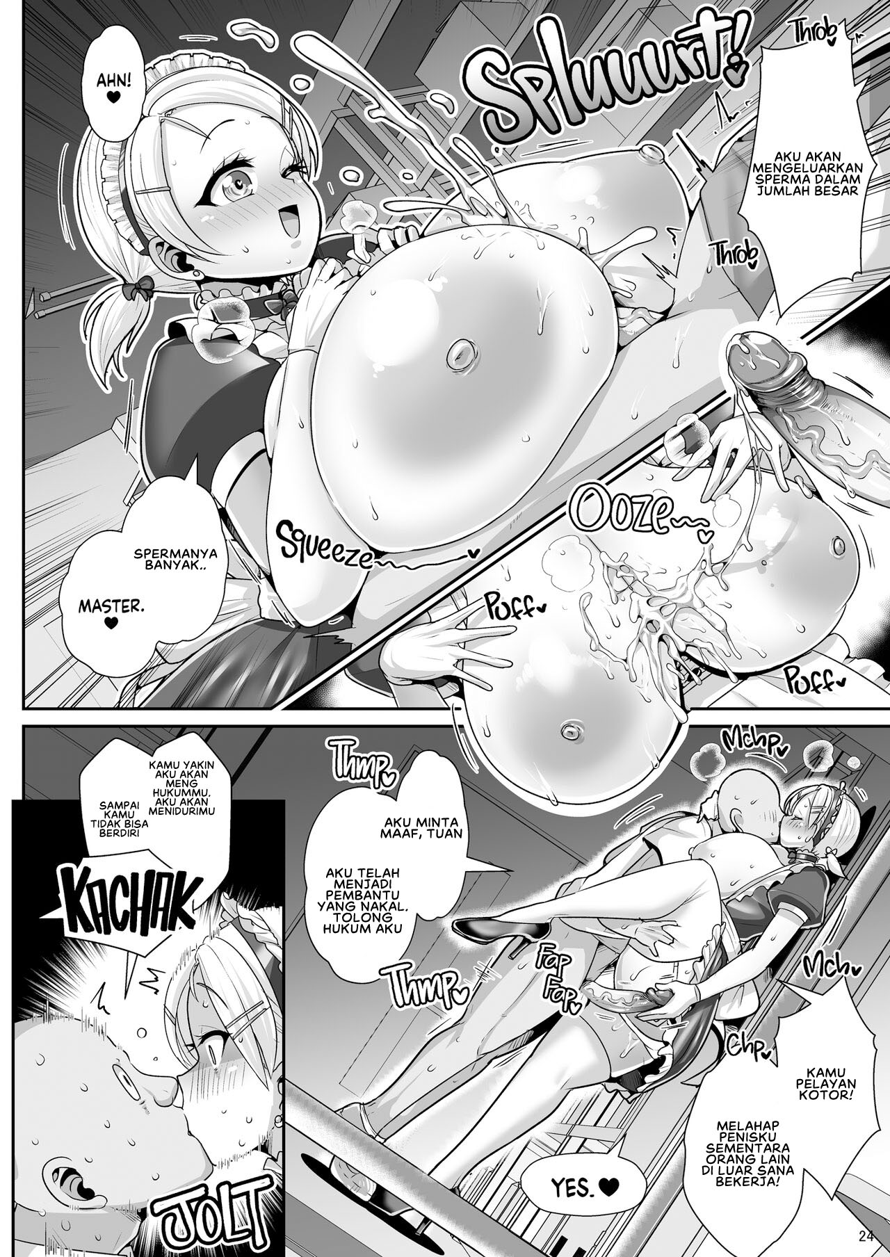 H Daisuki Kinpatsu Hakujin Bakunyuu Ryuugakusei ga Tonari no Heya ni Hikkoshite Kita! - Chapter 3 28