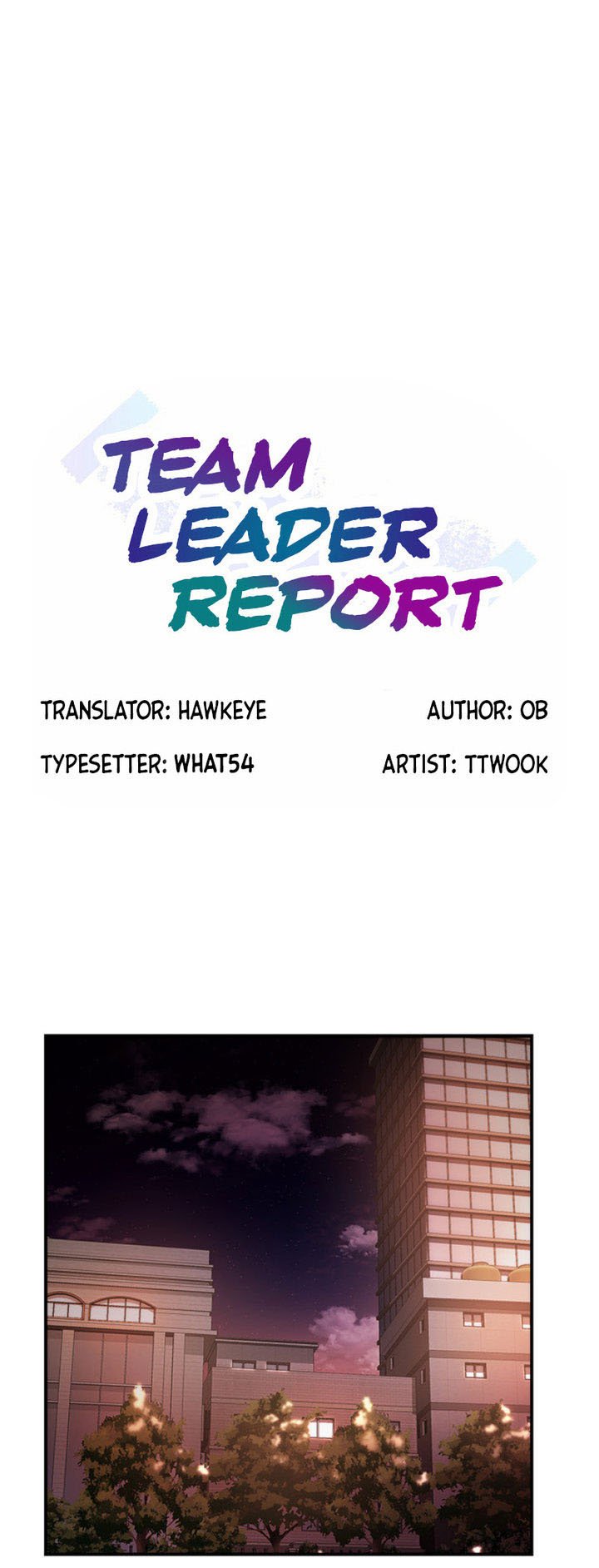 Team Leader Report - Chapter 22 3 Team Leader Report - Chapter 22 3