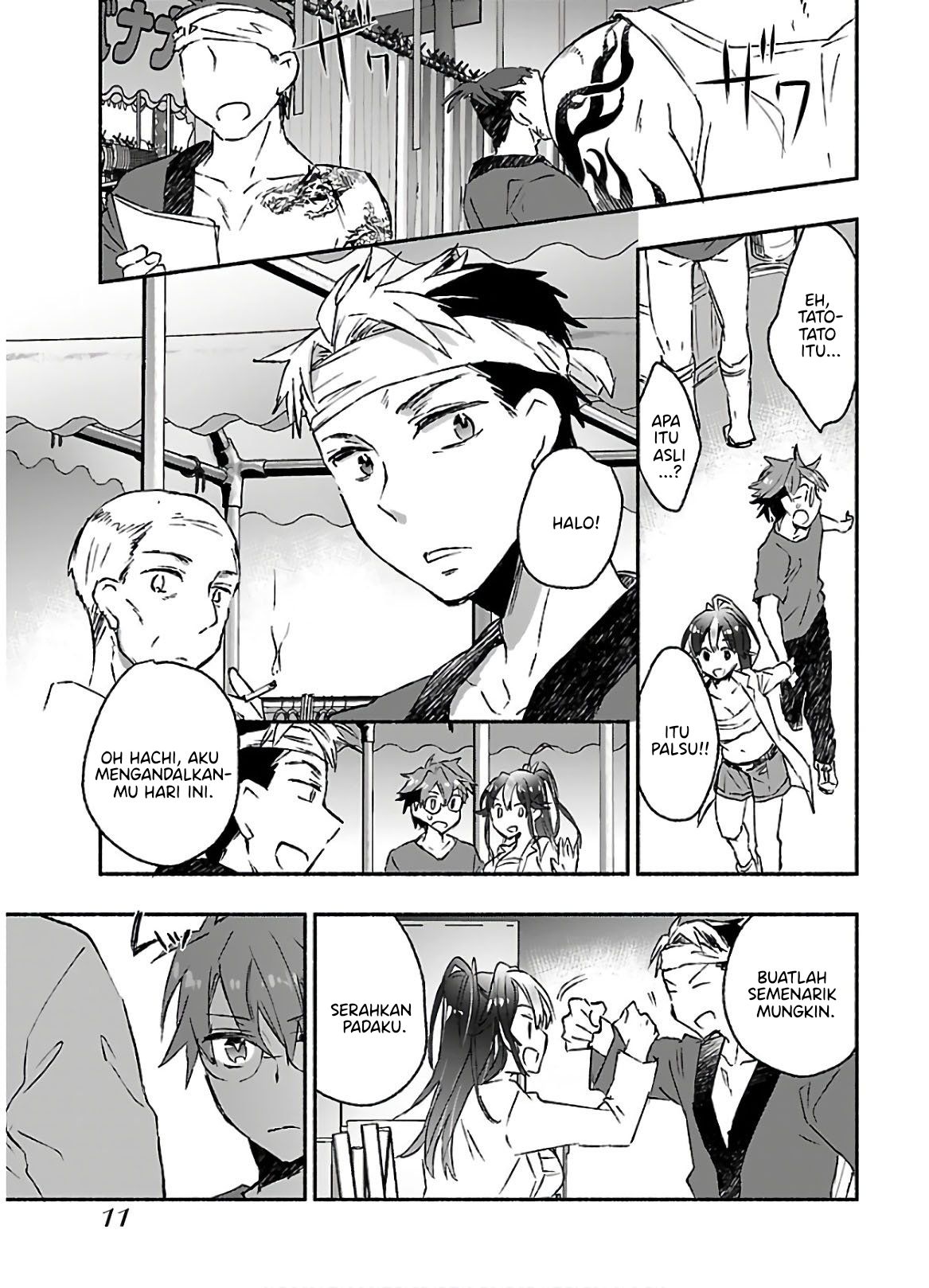 Yankee Musume ni Natsukarete Kotoshi mo Juken ni Shippai Shisou Desu - Chapter 11 11