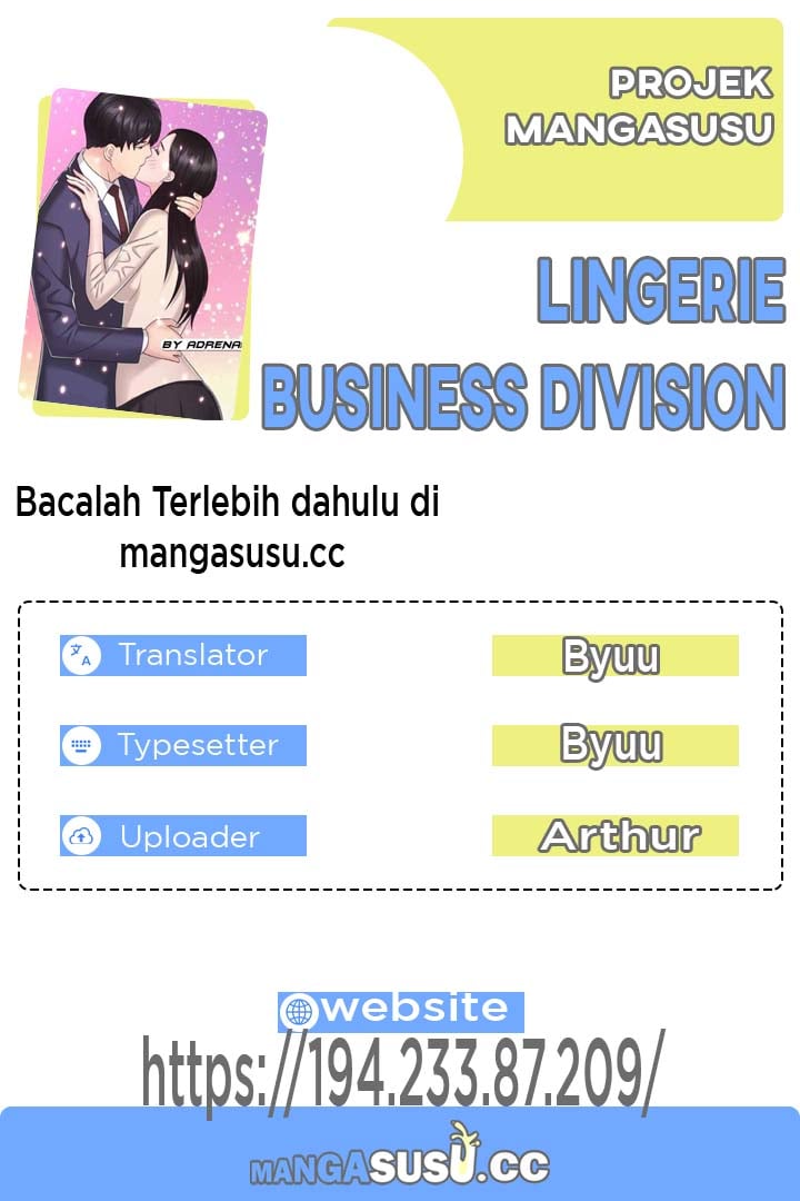Lingerie Business Division - Chapter 16 1 Lingerie Business Division - Chapter 16 1