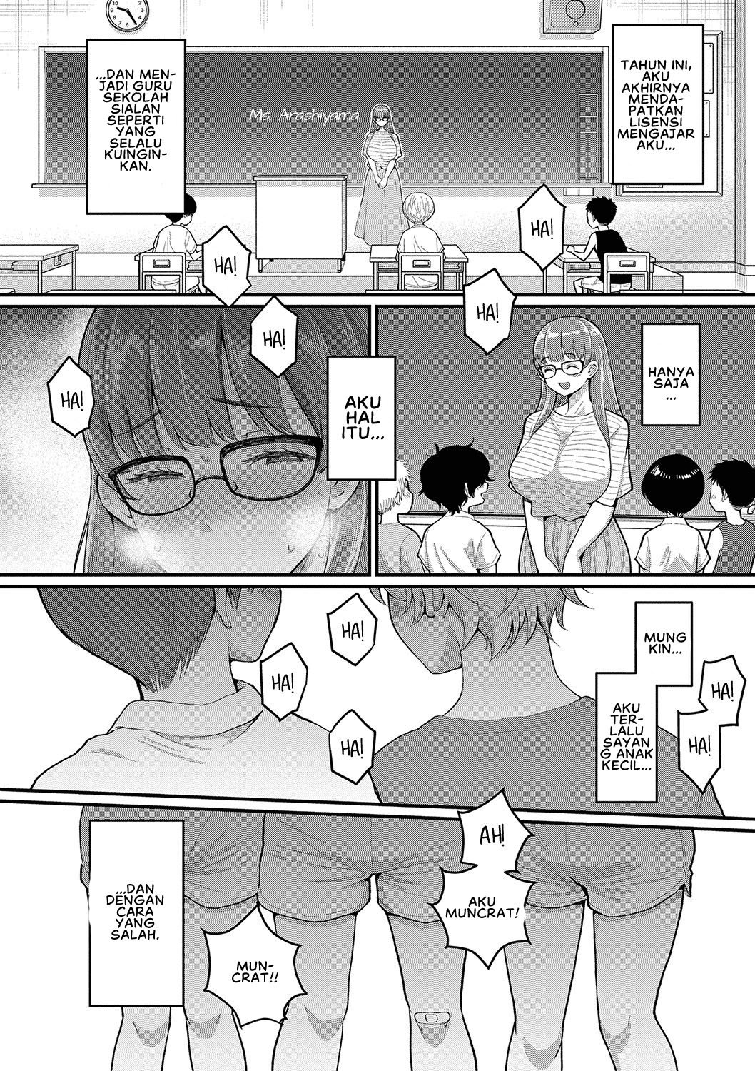 Shiori Sensei wa Ochinchin no Sodateya-san Shiori-Sensei - Chapter 3 4