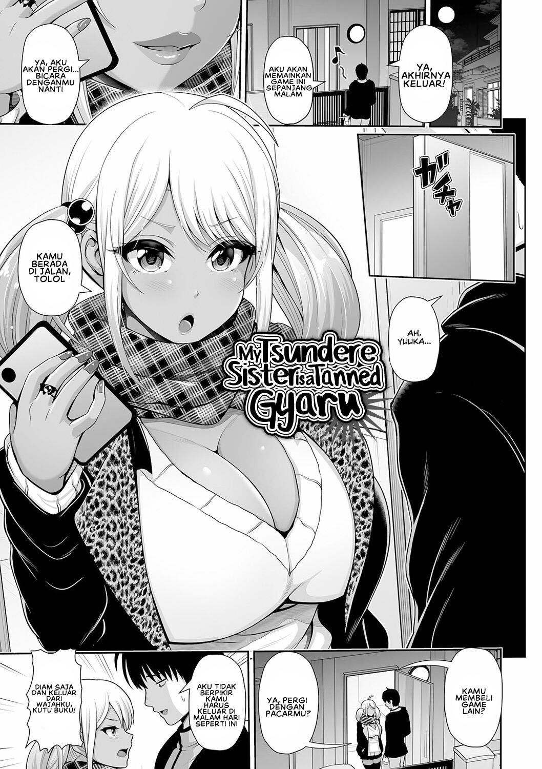 Kuro Gal-chan wa Kimi dake o Miteru - Chapter 7 3
