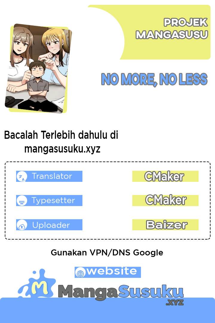 No More, No Less - Chapter 1 1
