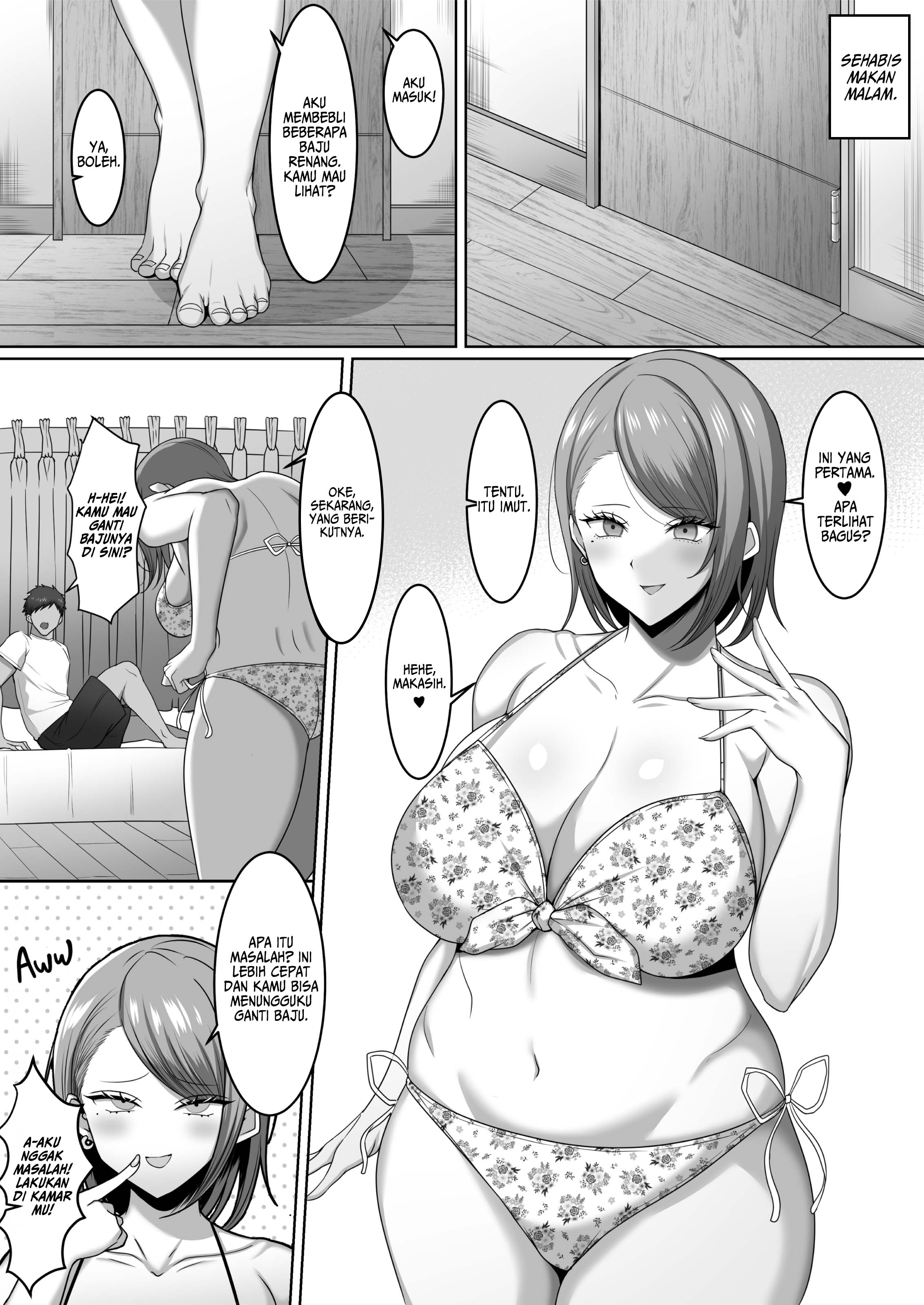 Stepsister&#8217;s Sexy Swimsuit Seduction - Chapter 1 end 6