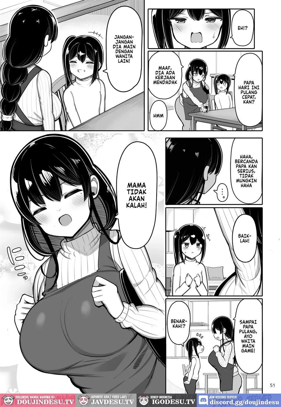 Ara Ara Mama to Musume no Kareshi - Chapter 1 51