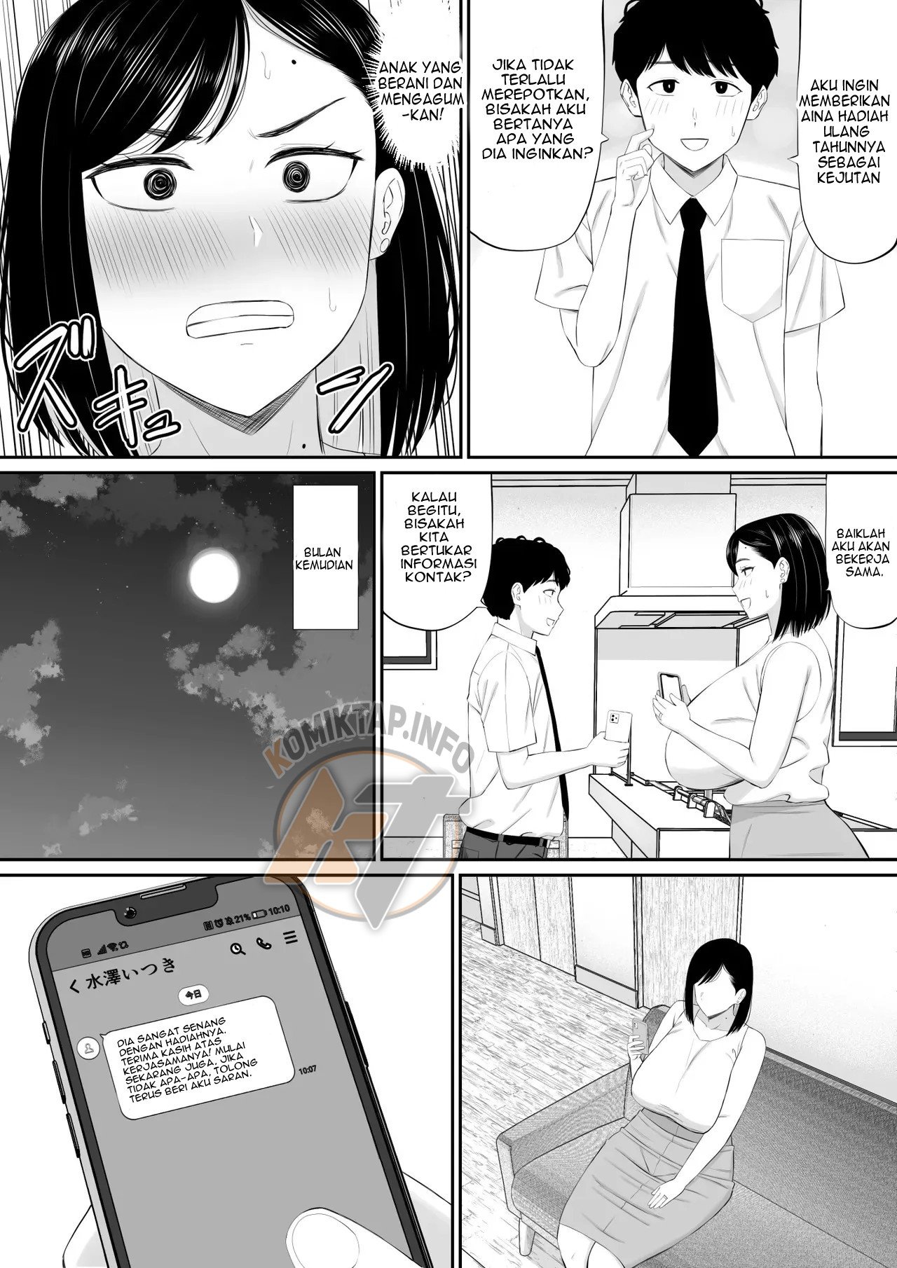 Sewayaki Kaa-san Musume no Kareshi ni Tanomarete Hitohada Nugu - Chapter 1 6